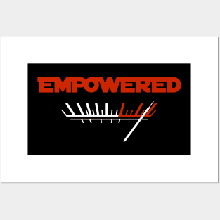 Empowered heavy music lovers Posters and Art